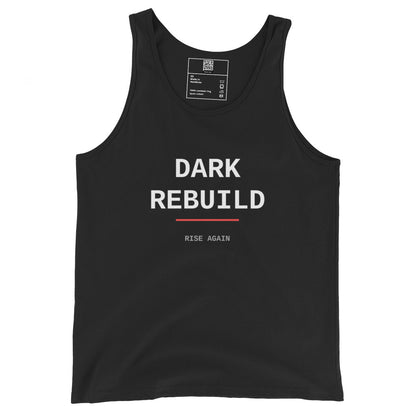 Dark Rebuild Tank Top - Black