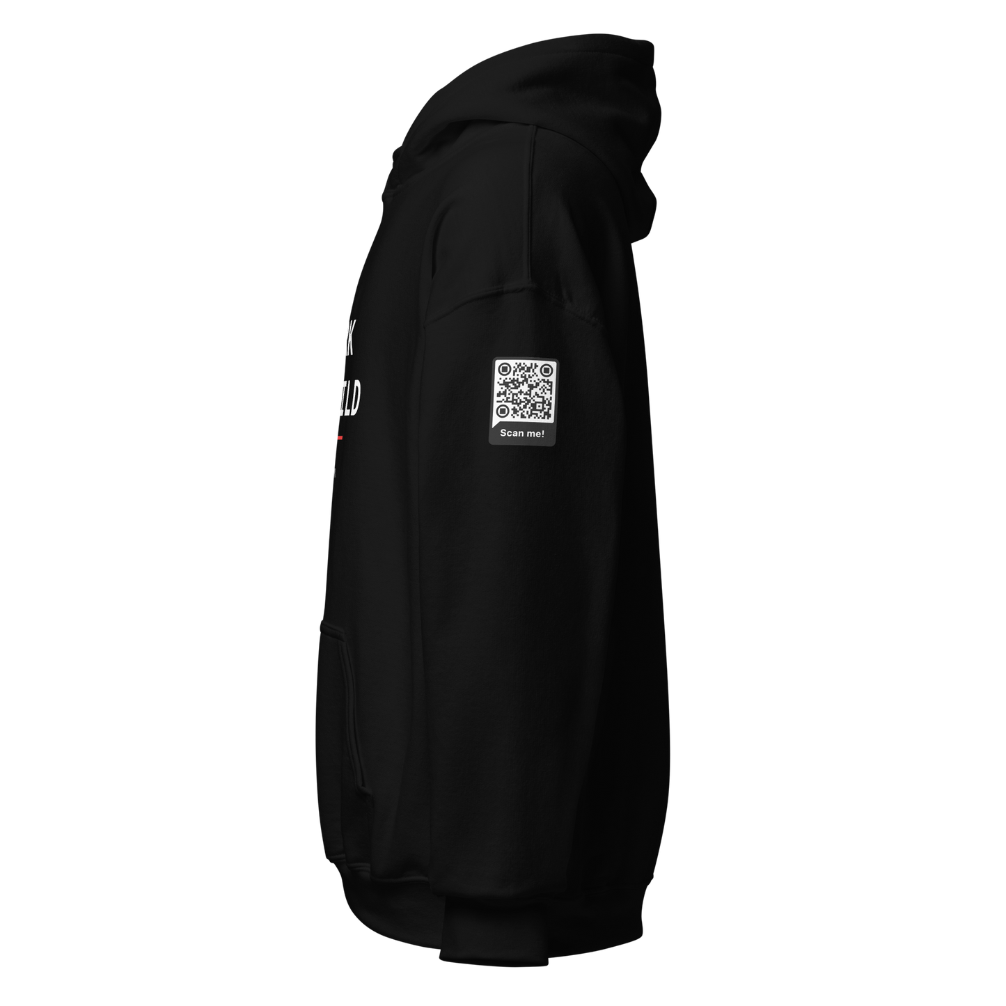 Dark Rebuild Unisex Hoodie - Black
